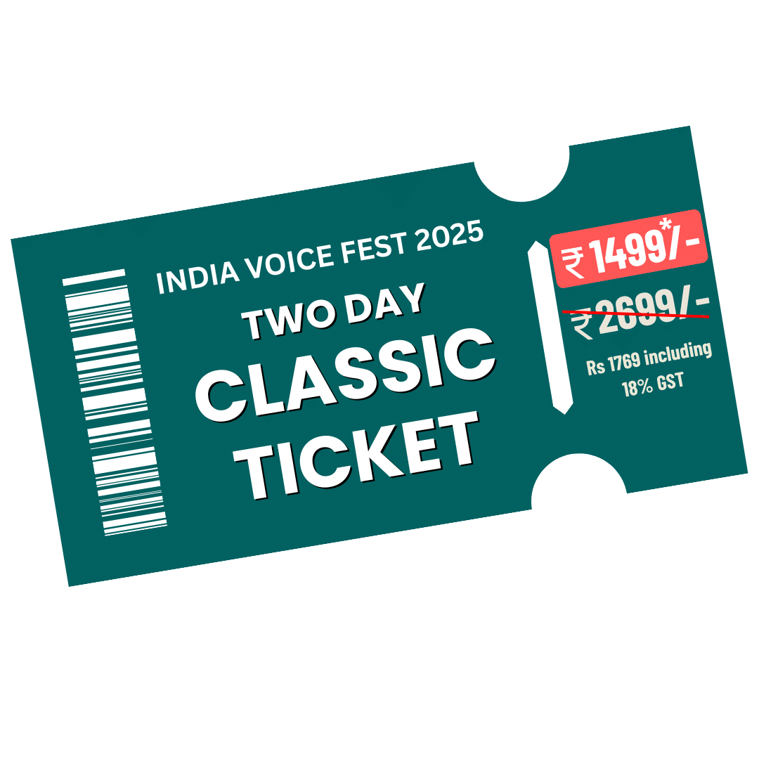 India Voice Fest 2025 Ticket