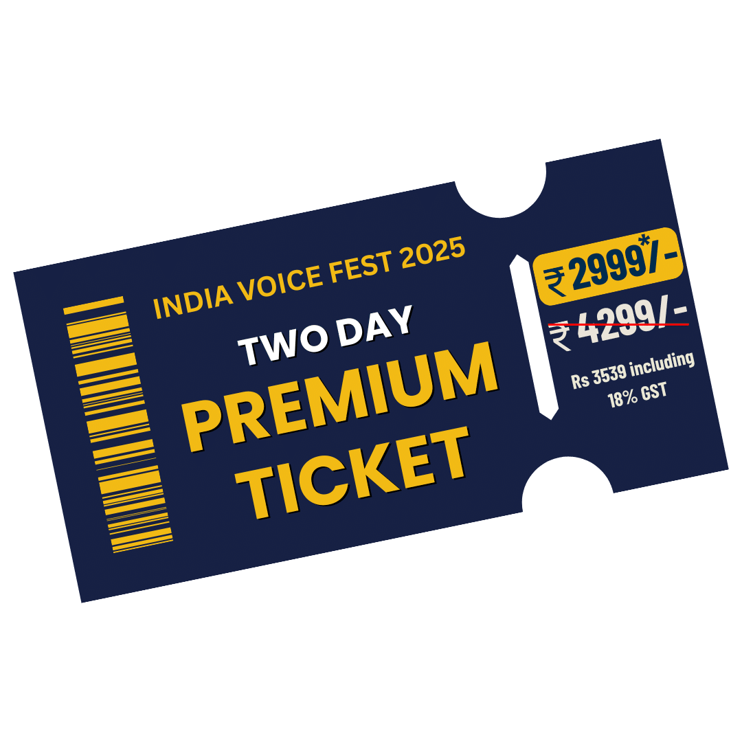 India Voice Fest 2025 Ticket